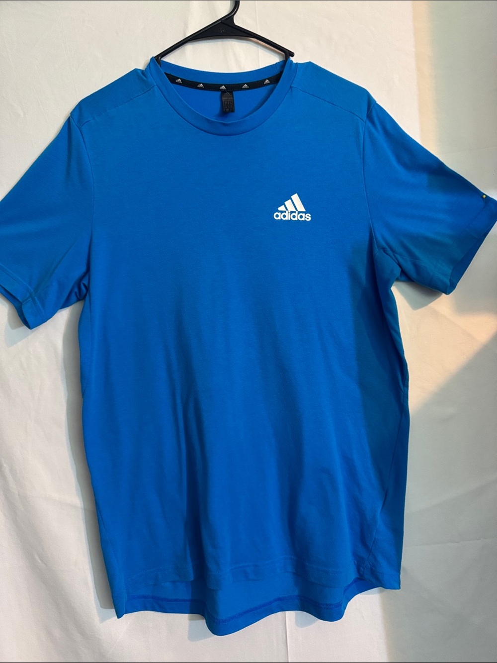 adidas Bright Blue Short Sleeve Performance Tee